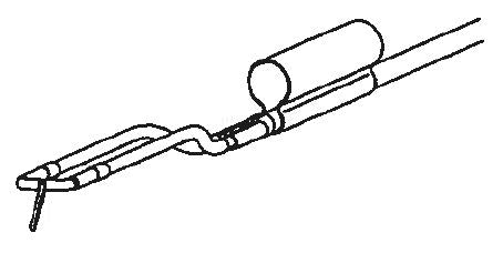 Olympus WA22355C 24-28FR HF Resection 45° Needle Electrode