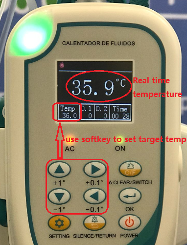 Whittemore compact veterinary fluid warmer