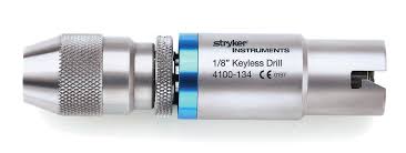 STRYKER 4100-134 KEYLESS 1/8" JACOBS DRILL  ATTACHMENT
