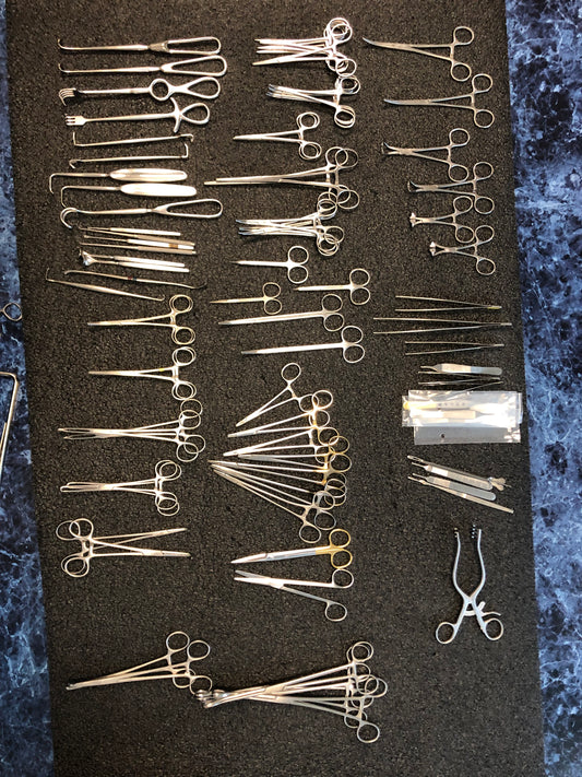 LARGE PLASTIC SURGERY INSTRUMENT SET: