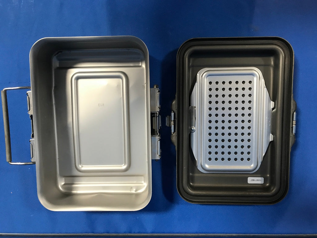 Genesis CD0-4C Sterlization Case, Without Insert -  Rough Overall Size: 13in L x 10in W x 4in High