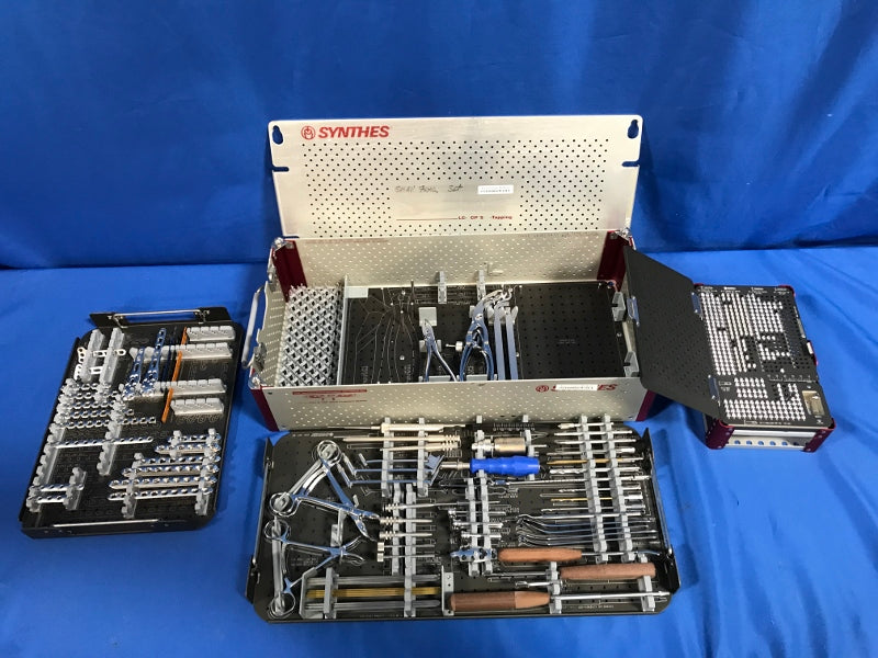 SYNTHES LCP LOCKING SMALL FRAGMENT SET INSTRUMENT AND IMPLANT SET 105.434