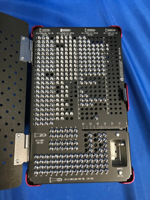 SYNTHES LCP LOCKING SMALL FRAGMENT SET INSTRUMENT AND IMPLANT SET 105.434