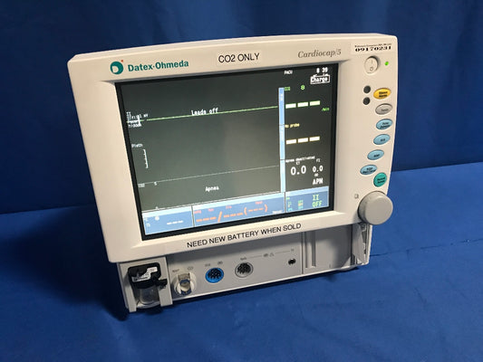 Datex Ohmeda Cardiocap 5 Patient Monitor WITH CO2