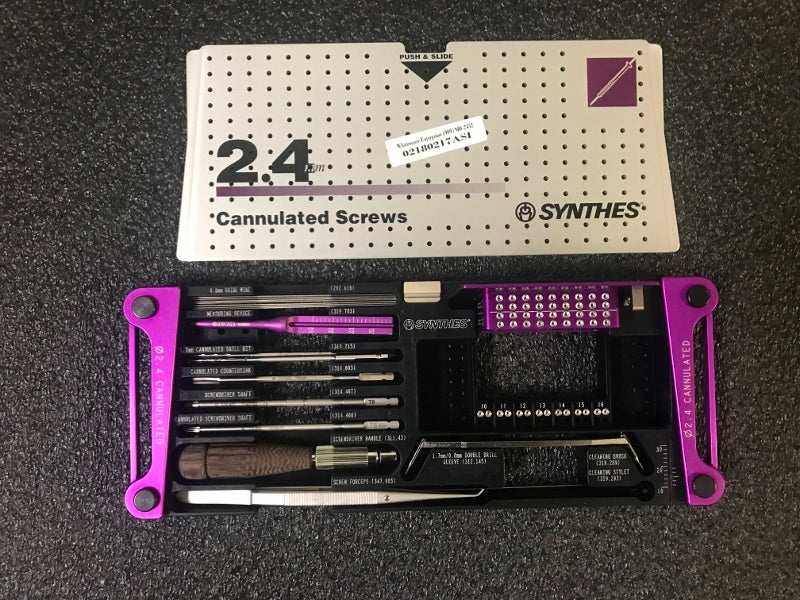 SYNTHES 2.4MM CANNULATED SCREW SET