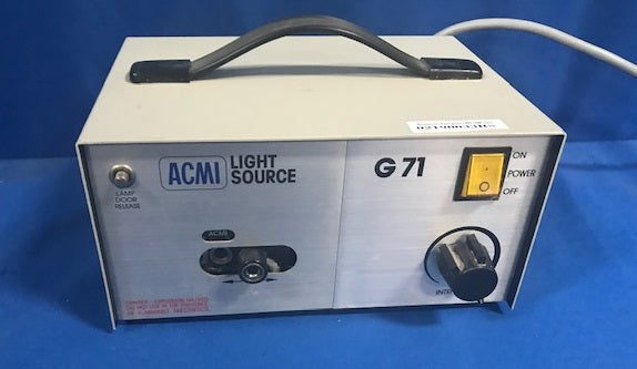 ACMI 150 WATT FIBEROPTIC LIGHT SOURCE