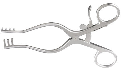 Weitlaner Retractor (New), 8in, Sharp, German Stainless Steel