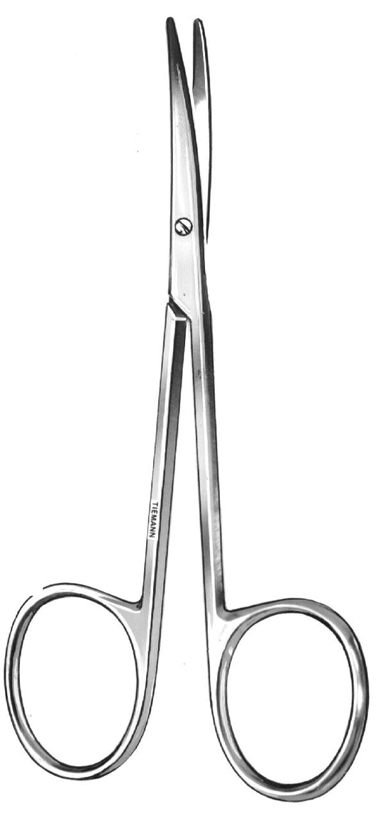 Strabismus Scissors, 4in -10.2cm-, Curved