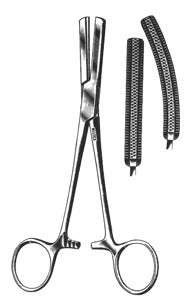 Ferguson Angiotribe Forceps, 6.5in, Curved