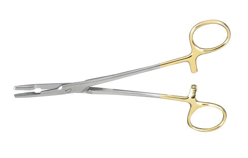Olsen-Hegar Needle Holder (New), 6.5in, Tungsten Carbide Inserts