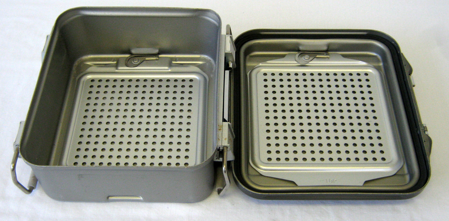 Genesis Sterilization Case, 12in x 12in x 5in Deep, Without Insert