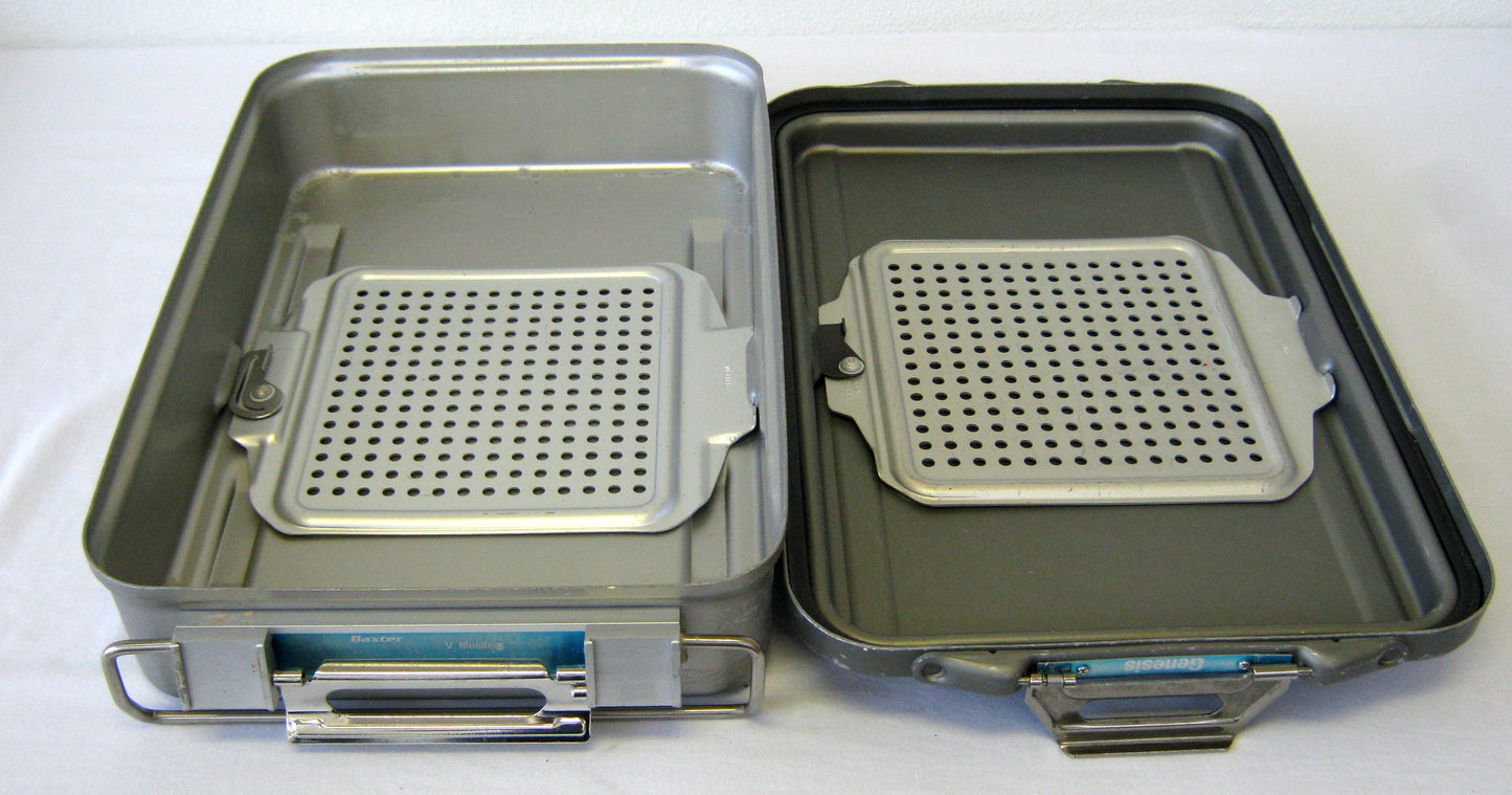 Genesis Sterilization Case, 18in x 12in x 4in Deep, Without Insert