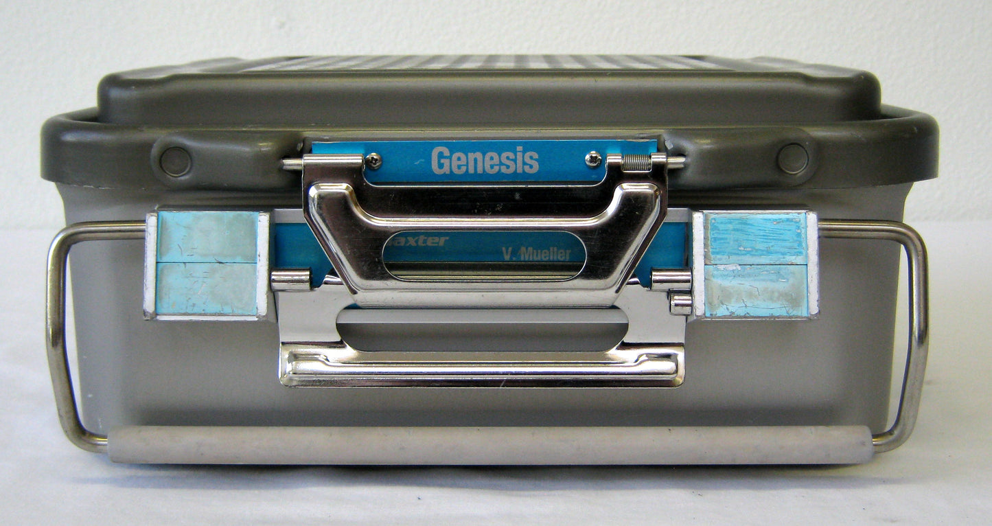 Genesis Sterilization Case, 18in x 12in x 5in Deep, With Insert
