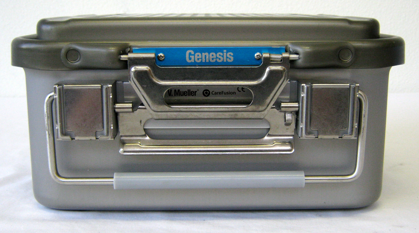 Genesis Sterilization Case, 18in x 12in x 6in Deep, With Insert