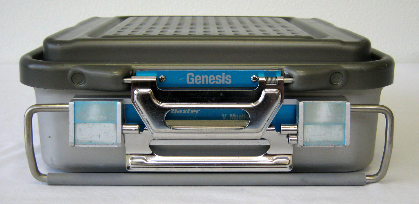 Genesis Sterilization Case, 22in x 12in x 4in Deep, With Insert