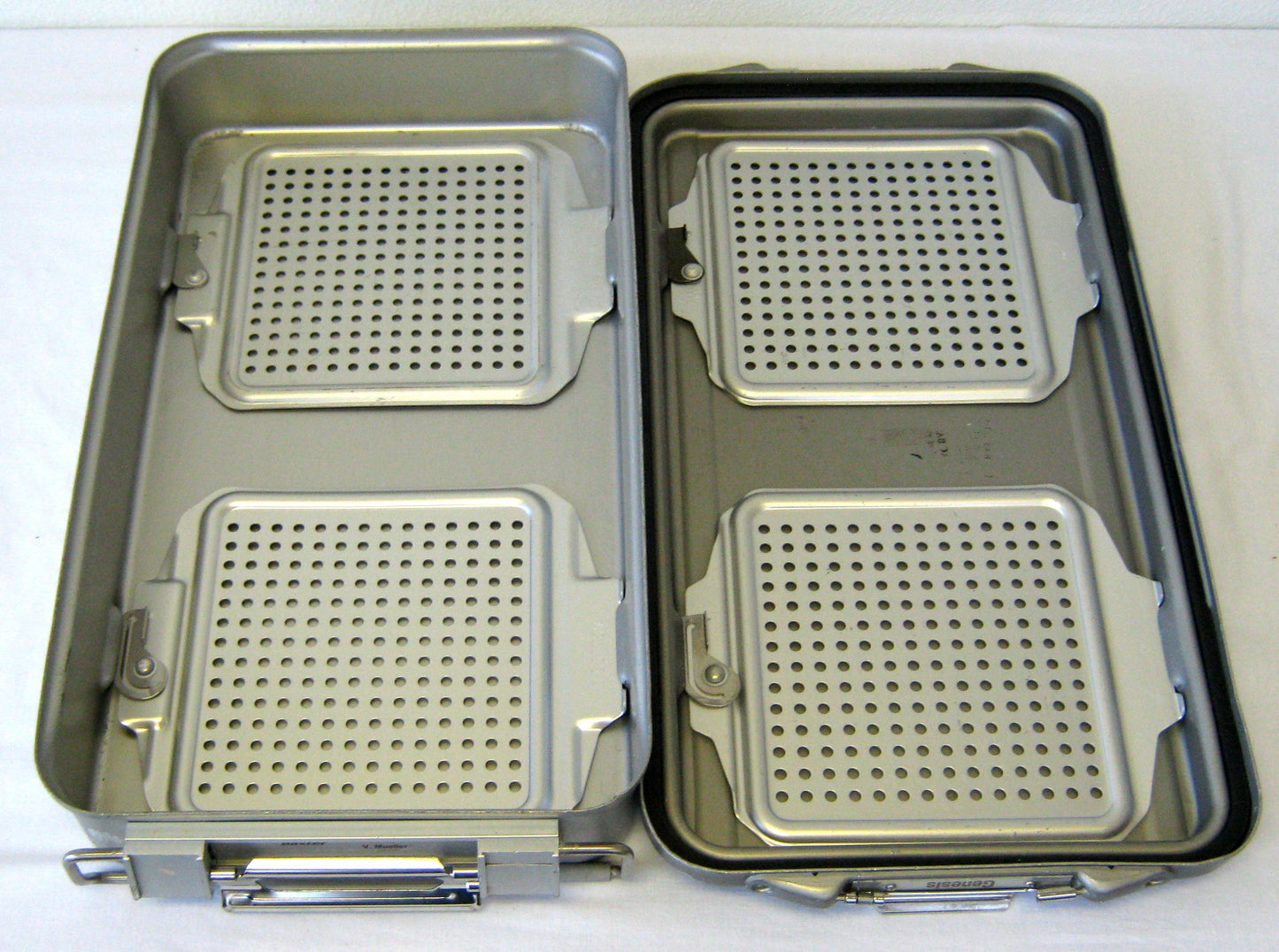 Genesis Sterilization Case, 22in x 12in x 4in Deep, With Insert