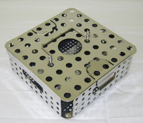 Instrument Sterilization Case Insert, Large Perforations