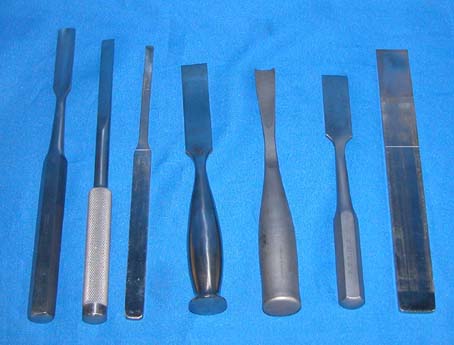 Chisels, Osteotomes, Gouges