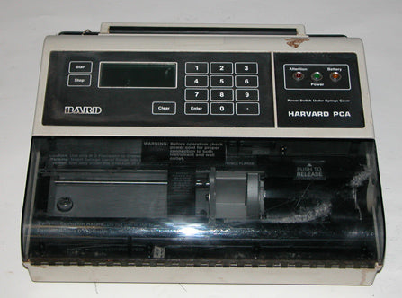Bard Harvard Pca Syringe Pump