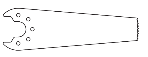 KM-3240 Sagittal Saw Blade, Small Bone