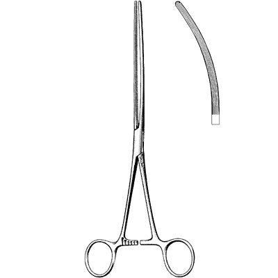 Doyen Intestinal Forcep, Straight 7 Inch