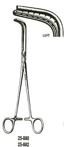 Sarot Bronchus Clamp, 9in -22.9cm-, Right,