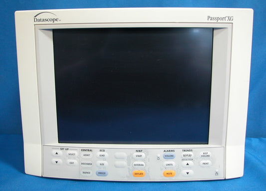 Datascope Passport XG Patient Monitor (ECG, NIBP, SPO2, Temp, Printer)