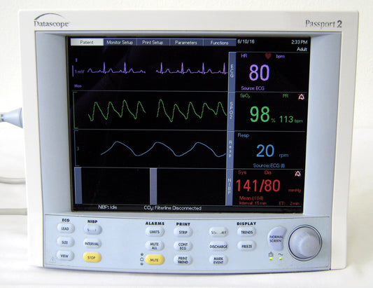 Datascope Passport 2 Patient Monitor with CO2 Capability