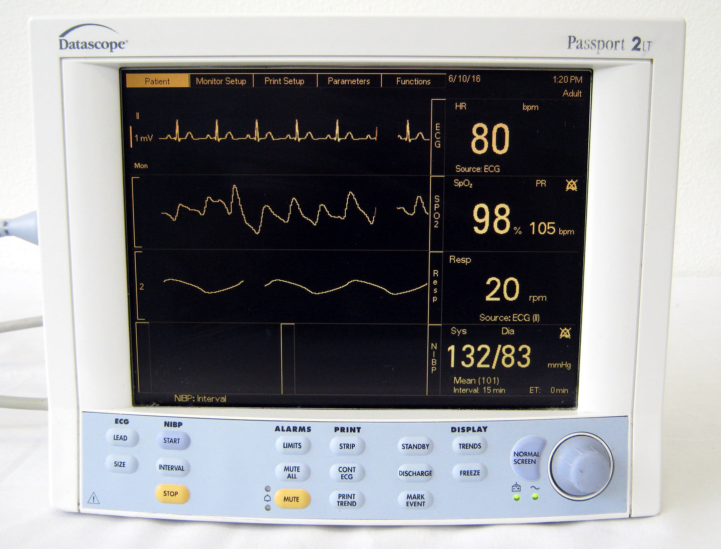 Datascope Passport 2LT Patient Monitor