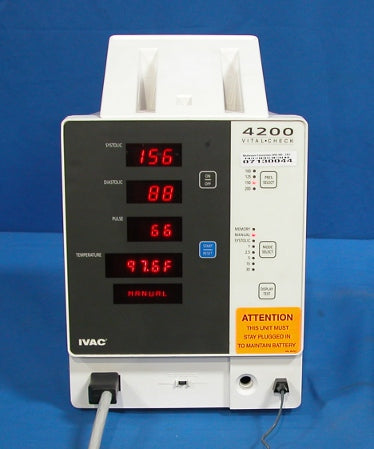 Ivac 4200 Vitalcheck Vital Signs Monitor