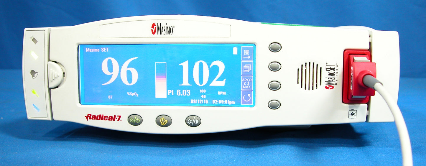 Masimo Radical-7 Handheld Pulse Oximeter with Docking Station