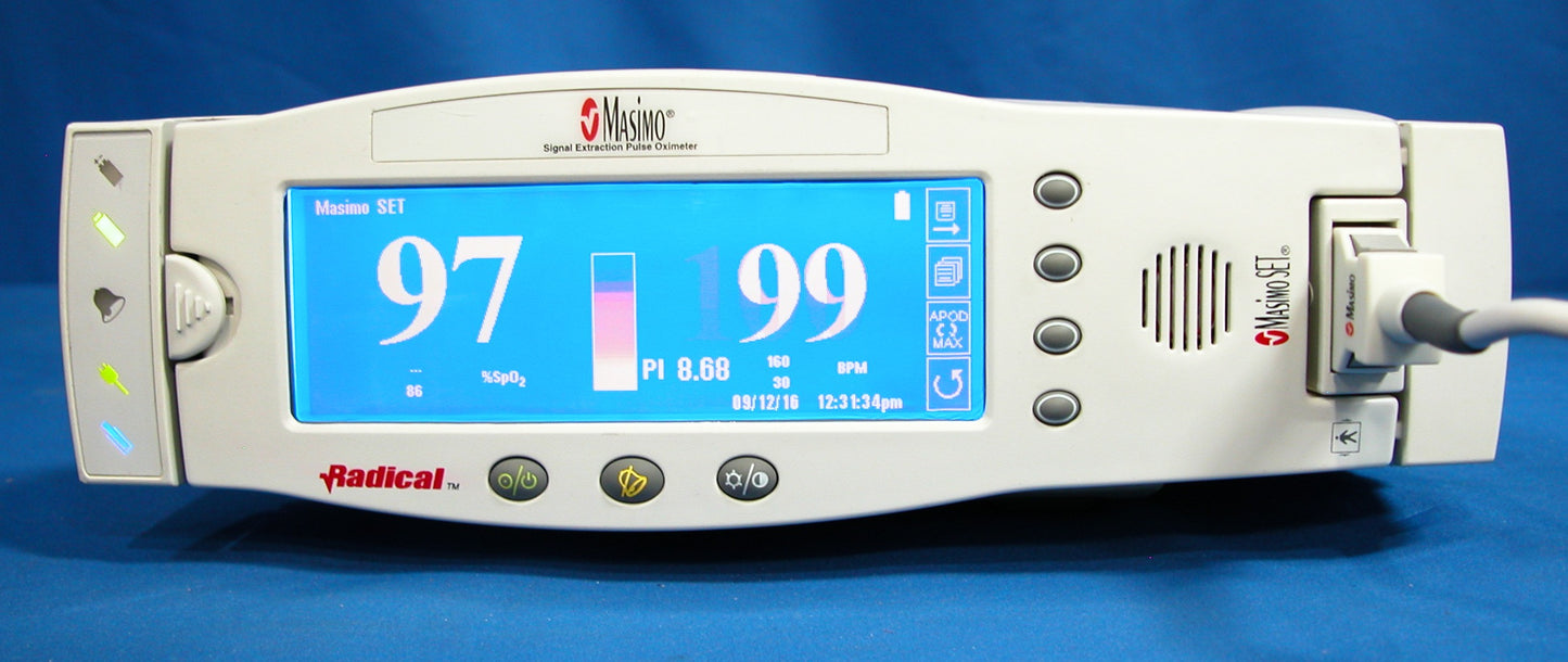 Masimo Radical Handheld Pulse Oximeter with Docking Station