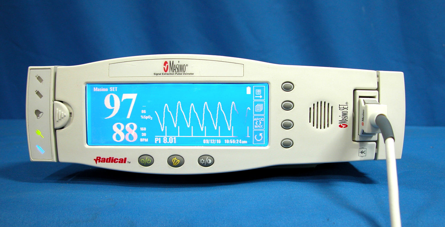 Masimo Radical Handheld Pulse Oximeter with Docking Station
