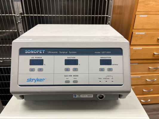 Stryker Sonopet Ultrasonic Aspirator        CONSOLE ONLY