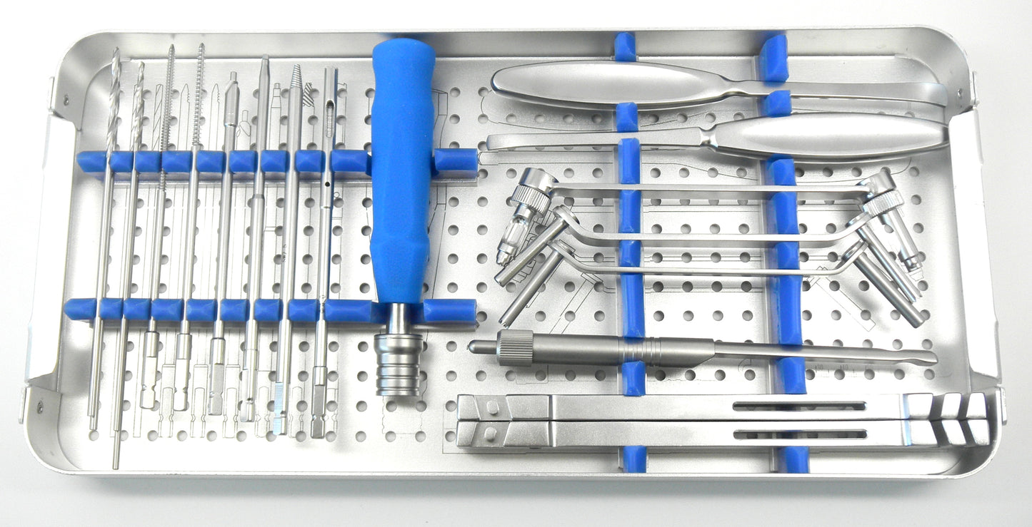 (New) TPLO Plating/Small Fragment 3.5-4.0mm Instrument Set