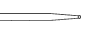 1.0mm X 54mm Round Diamond Bur