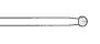 3.0mm X 51mm Round Diamond Bur