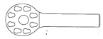 KM-32K Sagittal Saw Blade, Small Bone