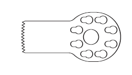 KM-33K Sagittal Saw Blade, Small Bone