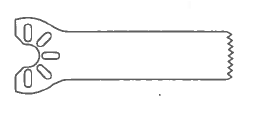 KM3-225 Oscillating-sagittal Saw Blade