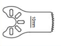 KM3-411 Oscillating-sagittal Saw Blade