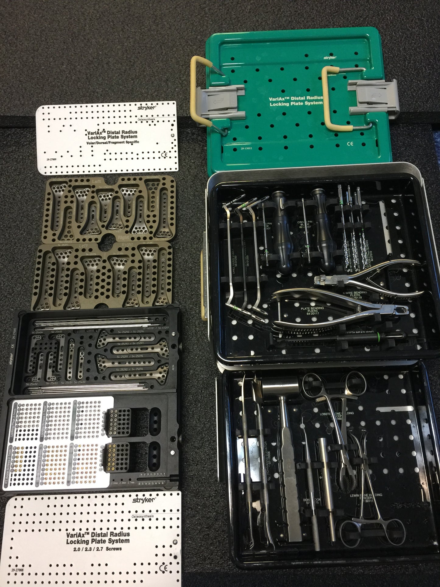 STRYKER 29-13012 VARIAX DISTAL RADIUS LOCKING PLATE SYSTEM