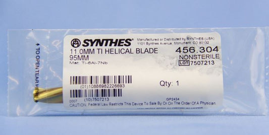 Synthes 11.0mm X 95mm Ti Helical Blade
