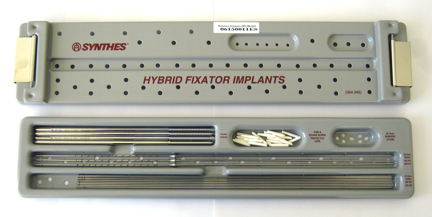 Synthes 304.345 Hybrid Fixator Implant Tray