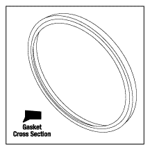 ( PCG019 )  DOOR GASKET (MAGNACLAVE)