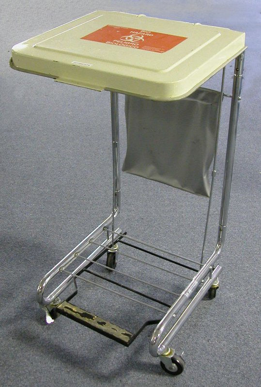 Medline Rectangular Hamper Stand With