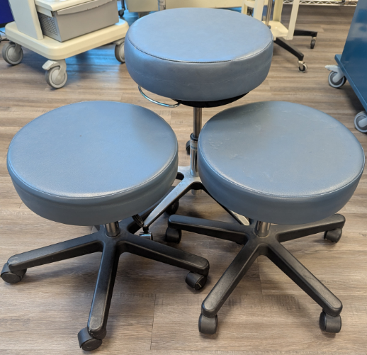 Used Pneumatic Stool, No Back