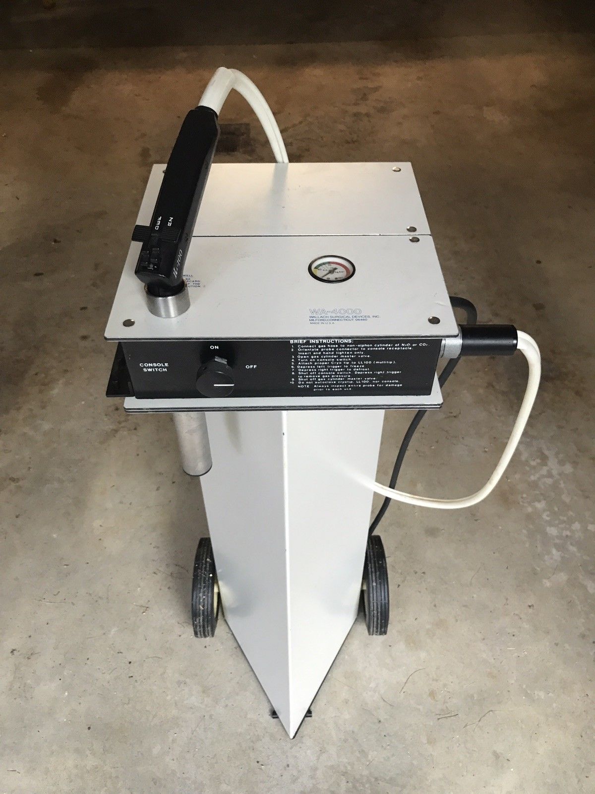 Wallach WA-4000 Cryo System