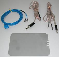Reusable 5" x 7" dispersive patient grounding plate