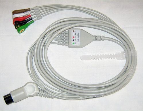 WE 9000 ECG Cable, 5-Lead